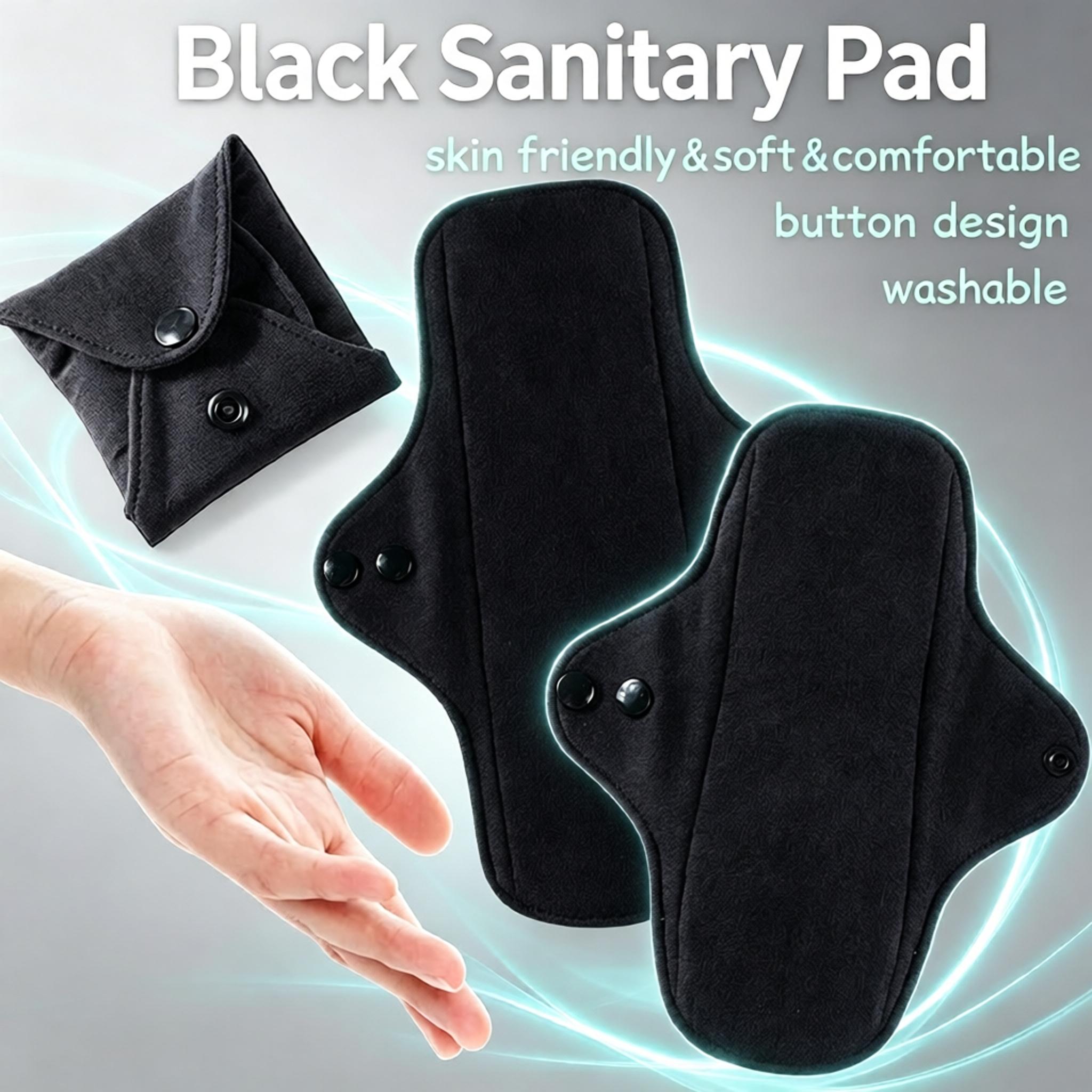 Cloth Pad Reusable - Juego de 5 Toallas Menstruales Reutilizables