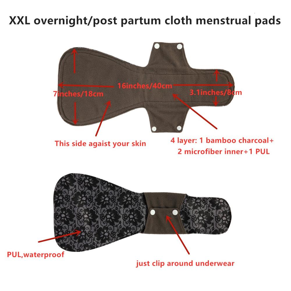 [Sigzagor] 1 almohadilla menst - Cloth Pad Reusable reseña y precio