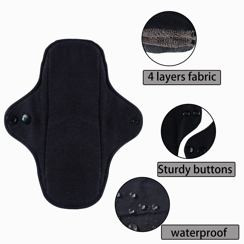 4 Uds. Toallas sanitarias larg - Cloth Pad Reusable reseña y precio