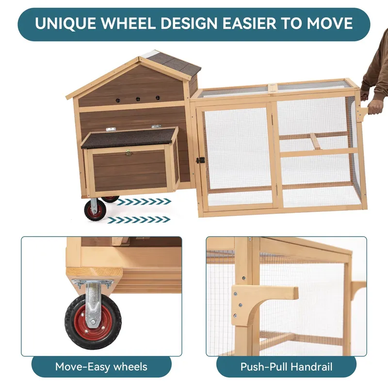 Gallinero Grande de Madera Sos - Sustainable Living Walla Walla reseña y precio
