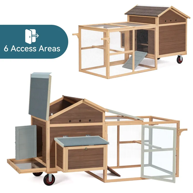 Gallinero Grande de Madera Sos - Sustainable Living Walla Walla reseña y precio